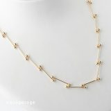 7月8日発売■ バーベルチェーンネックレス レディース ≪ゆうメール便配送05・代引不可≫