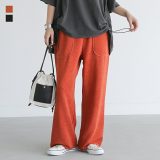 パンツ レディース ボトムス ロング丈 ワイドパンツ イージーパンツ ロングパンツ ウエストゴム ラメ ストレッチ フルレングス 10分丈 無地 ポケット 春 夏 オシャレウォーカー【メール便不可】【20】