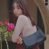 ≪’25AW先行受注★10%OFF×P10倍≫ ショルダーバッグ バッグ 鞄 カバン [B1632] レディース 20代 30代 40代 bag ホーボー ショルダー スクエア ハーフムーン ホーボーバッグ ショルダーベルト オフィスカジュアル ブラウン 茶 ブラック 黒【送料無料】