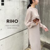 ≪ 7/31再々値下げ＆大量追加!! 灼熱バーゲン≫送料無料！ [ 莉歩 さんコラボ ] バックリボン ワンピース レディース 高身長 トール トールサイズ ワンピ サテンライク ロング フレア ドット オケージョン Iライン ストレート デート ホテル [E3296]【送料無料】【メール便】